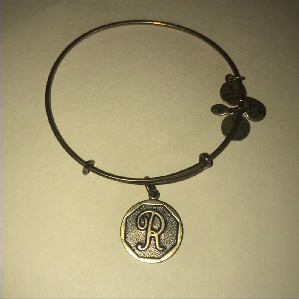 Alex and ani R bracelet